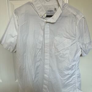 Goodfellow & Co Men's Crisp White Button Down Shirt
